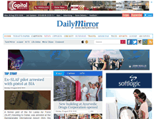 Tablet Screenshot of mobile.dailymirror.lk